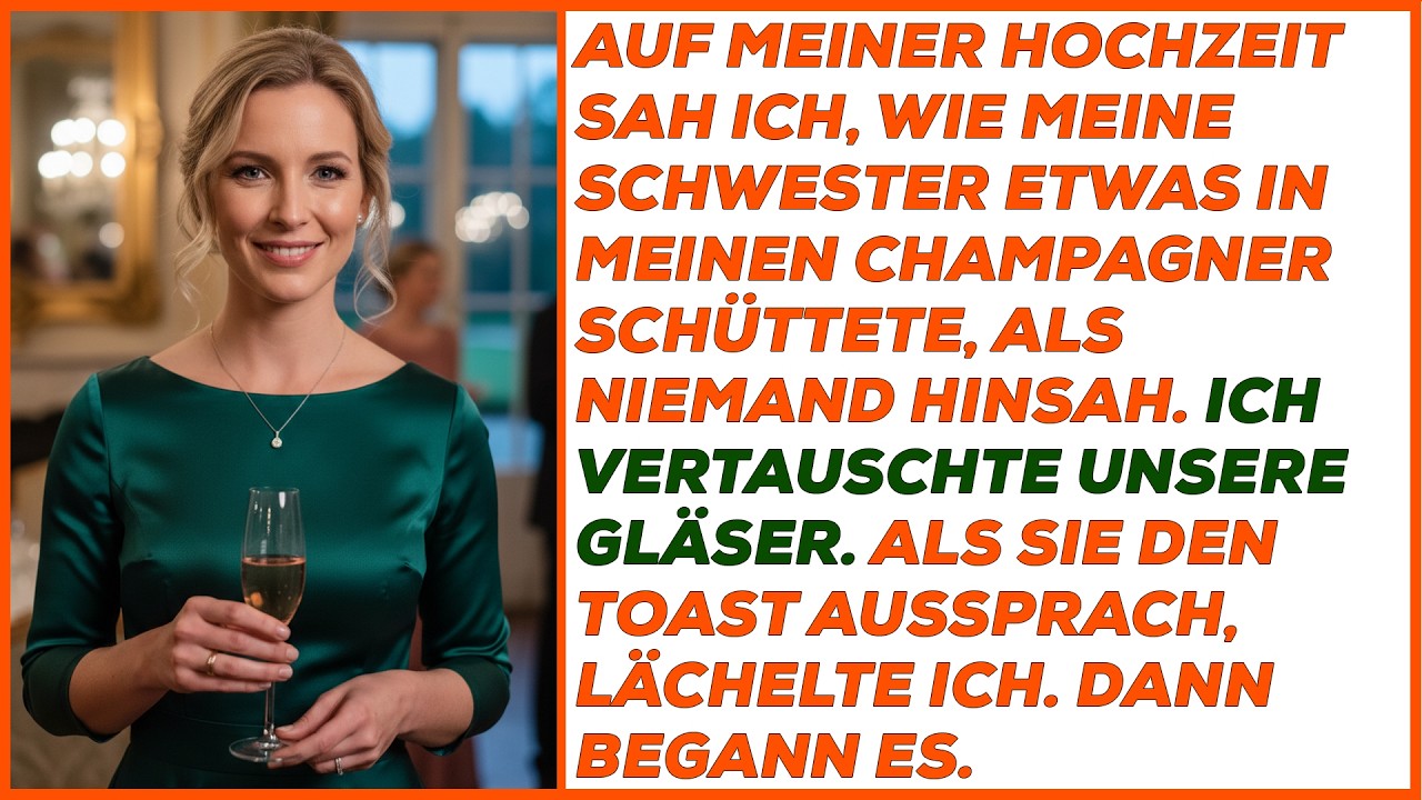 Meine Schwester mischte mir auf meiner 80.000-Euro-Hochzeit etwas ins Getränk.