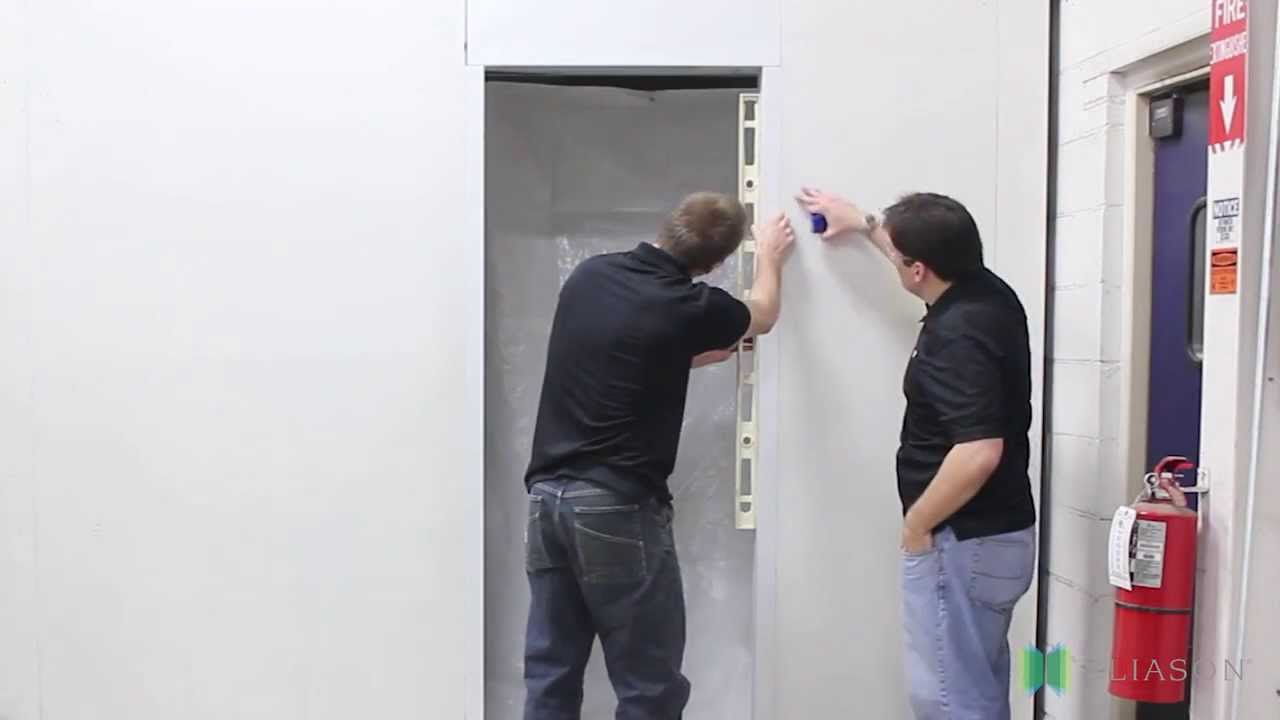 How to install an Eliason Swing Cooler Door