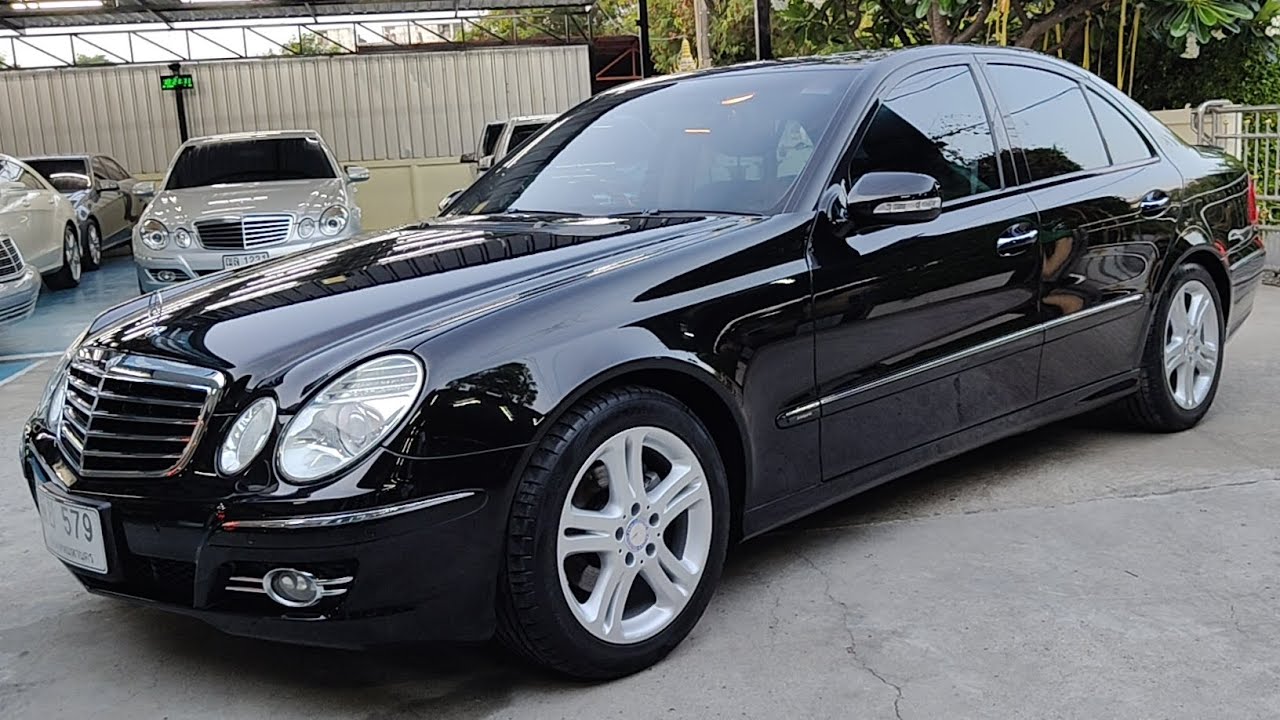 Mercedes benz e320 cdi w211 ดีเซลV6ออฟชั่นเต็ม ที่สุดของความปลอดภัยต้องคันนี้!