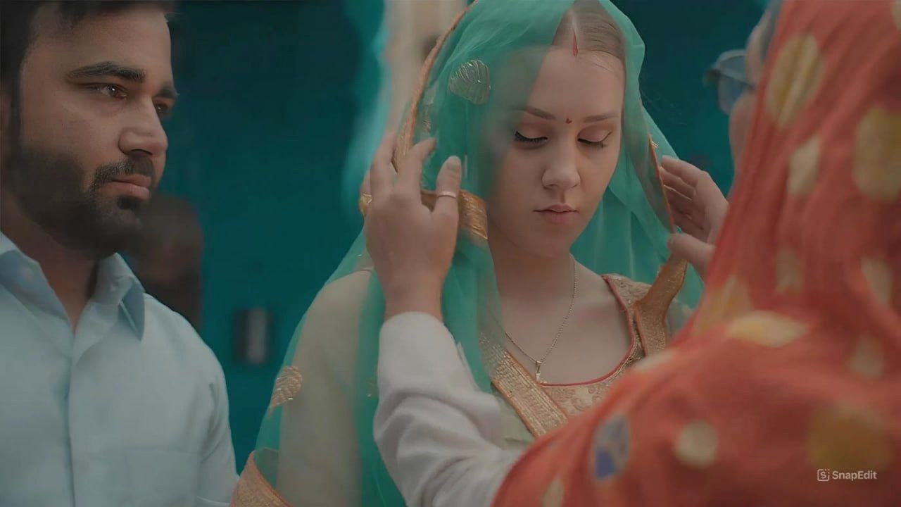 رجع لأمه بعروسة أجنبية فغارت منها بسبب جمالها وحولتها لخادمة ليهم وذلوها videshi bahu 2025