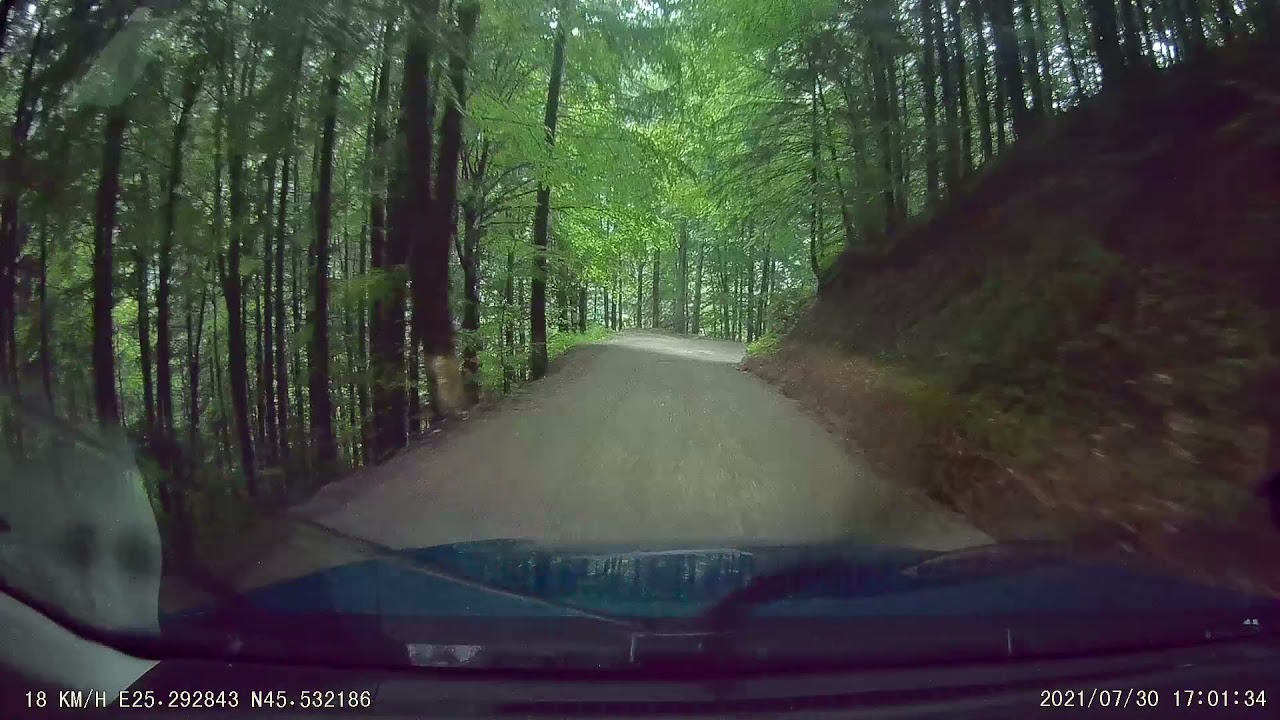 Coborâre Măgura-Zărnești după ploaie