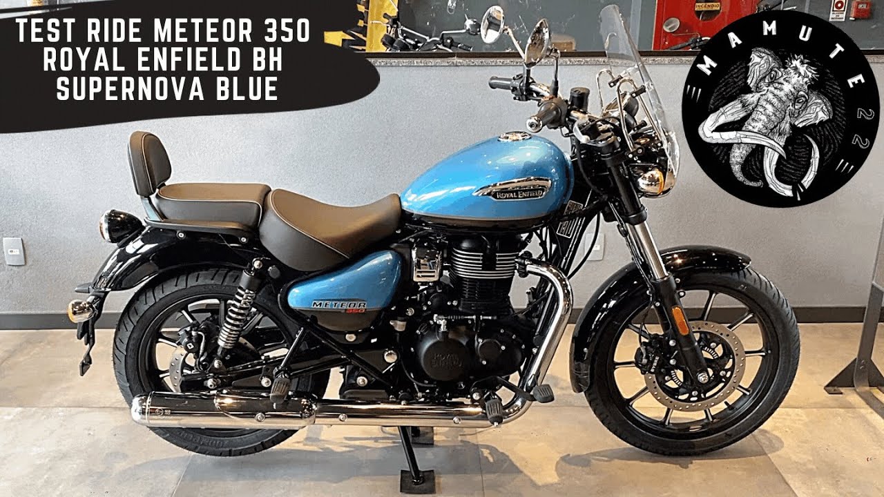 TEST RIDE Meteor 350 Royal Enfield BH