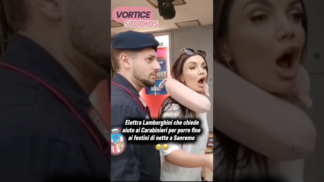 Elettra Lamborghini chiede aiuto ai Carabinieri: &egrave; disperata perch&eacute; la notte non riesce a dormire!😂