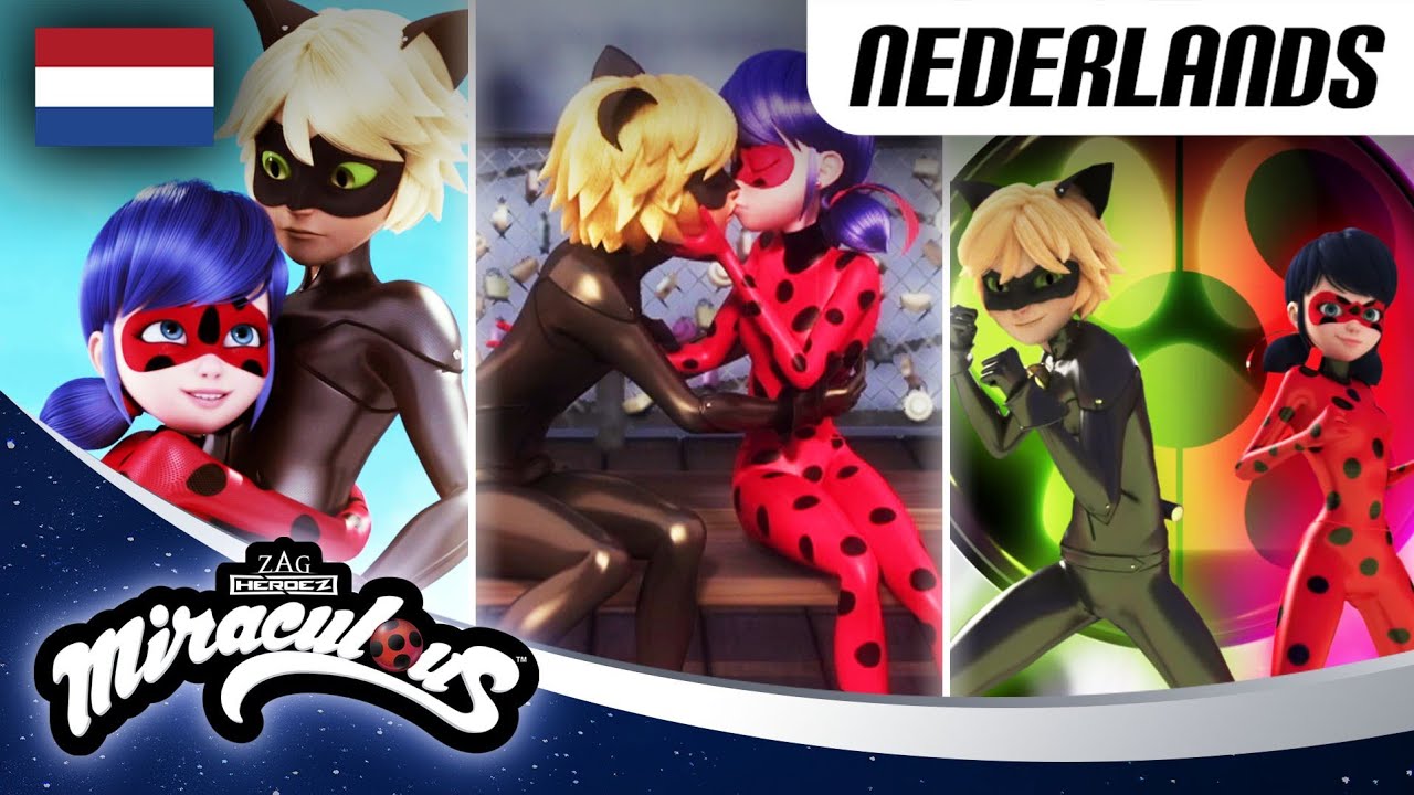 🐞 LADYNOIR – Top 10 beste momenten 🇳🇱 NEDERLANDS | Miraculous: Verhalen over Ladybug & Cat Noir