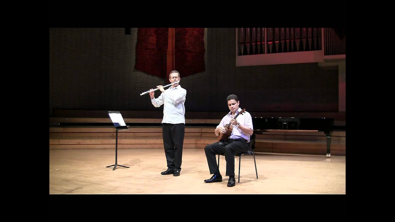 Flute Joropo Potpourri - Venezuelan Music - Marco Granados, Flute; Cruz Marin, Cuatro