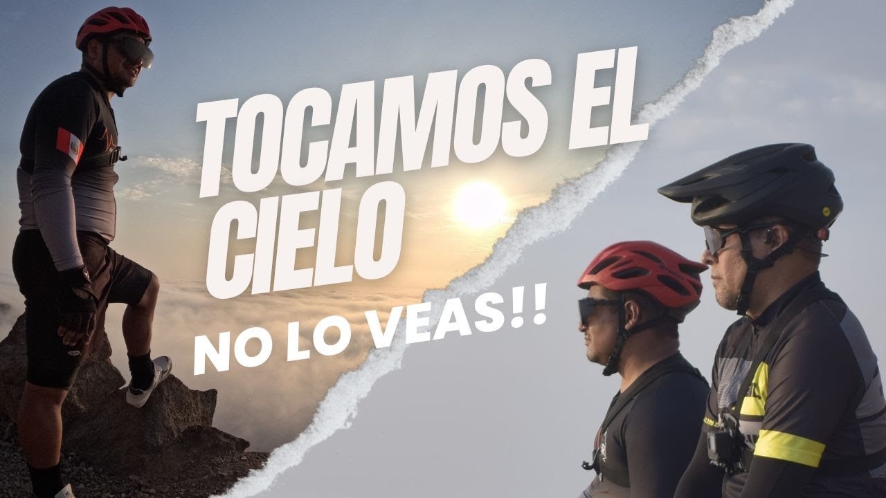 ¿ APU SIQAY EN BICICLETA ? | UNA MARAVILLA EN LIMA | COLCHÓN DE NUBES