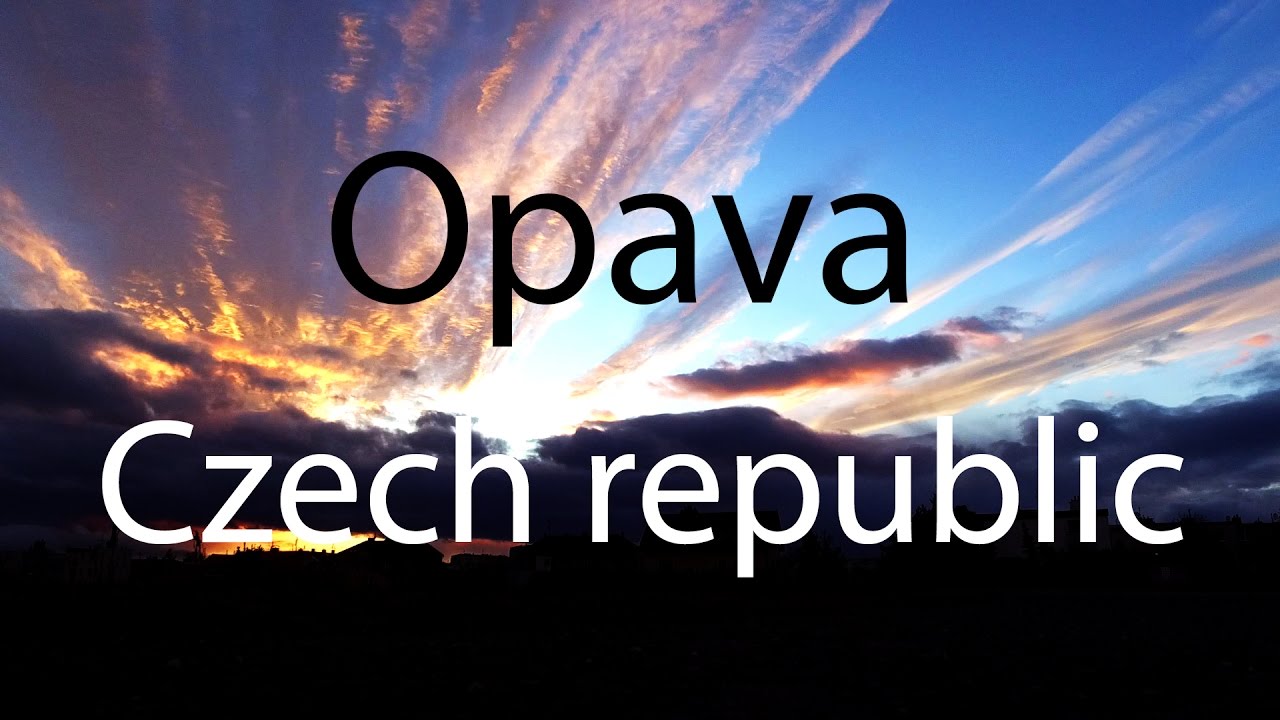 Opava 2017 with drone | Czech republic | 4K