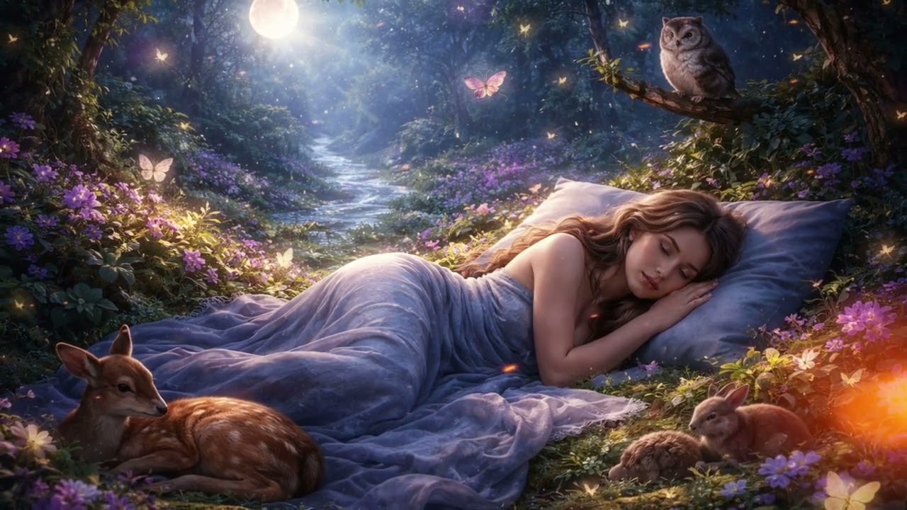 Deep Sleep Music 🌿 Nature Frequency for Instant Relaxation & Healing Sleep