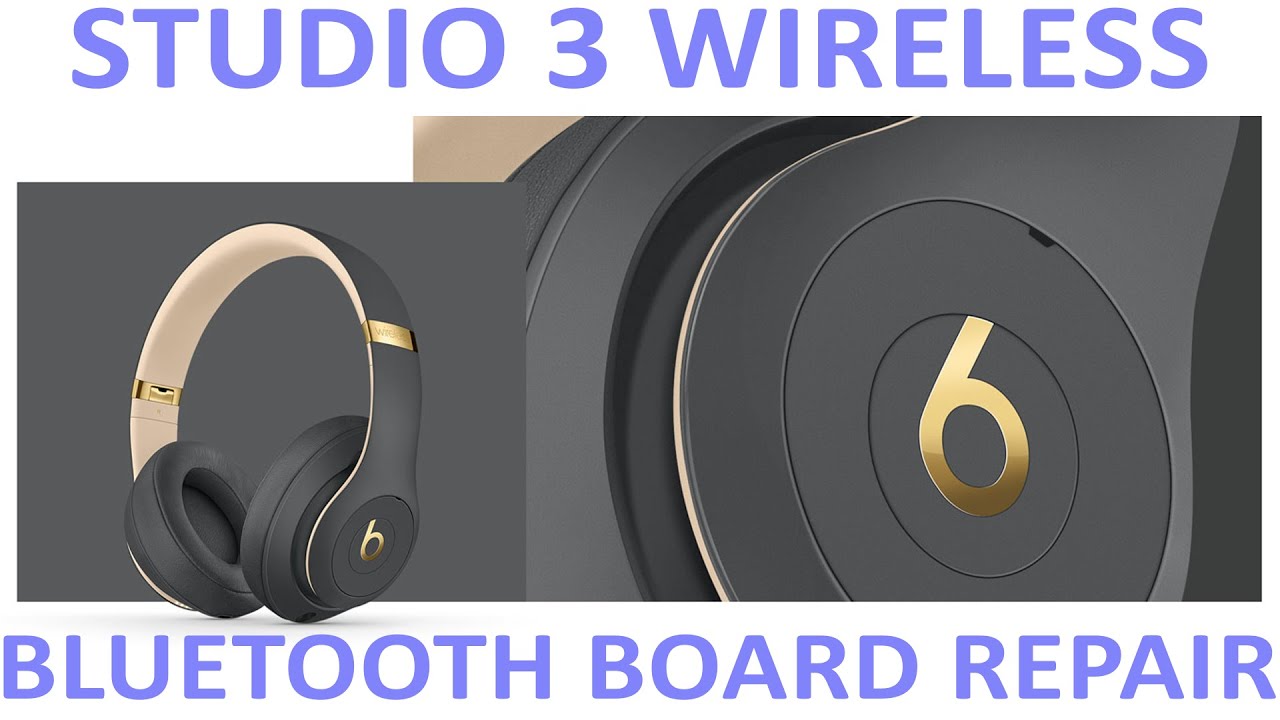 Замена платы Bluetooth для беспроводных наушников Beats Studio 3 | Руководство по ремонту