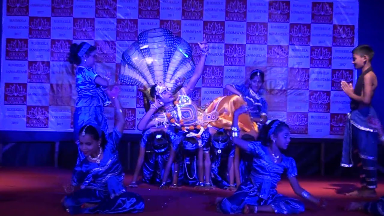 Dashavatar dance at ISKCON Rourkela on Janmastami 2017