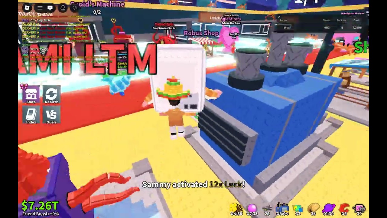 Part 3 of taco tusday and i got the cursed slap at the end iam soooo luck and got 3 hammy in a row!!