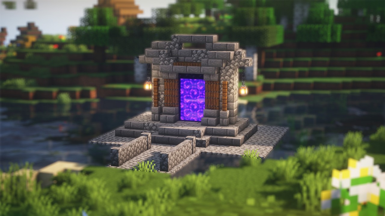 A Door to Another World: The Nether Portal - Minecraft Longplay (No Commentary) | Regular Play
