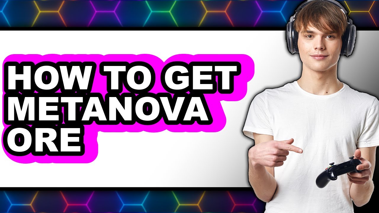 How to Get Metanova Ore (only Way)