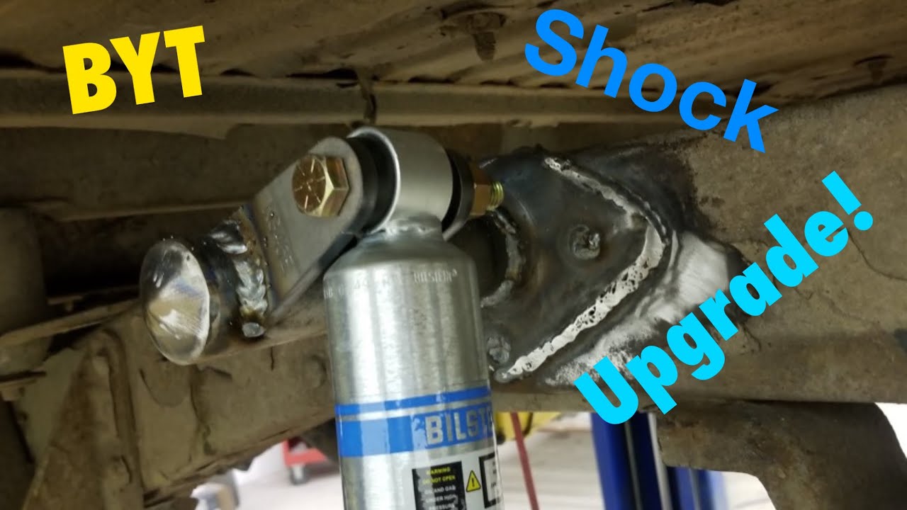 K5 Blazer shock out boarding on BYT - complete first gen K5 suspension upgrade PT2 #uintagarage #BYT