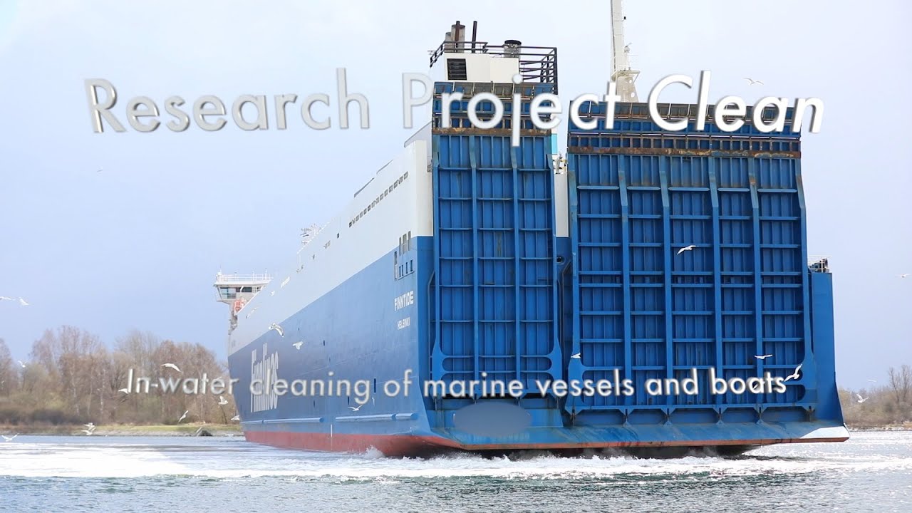 DBU-Project: Underwater Cleaning of ships with non-biocides subtstances