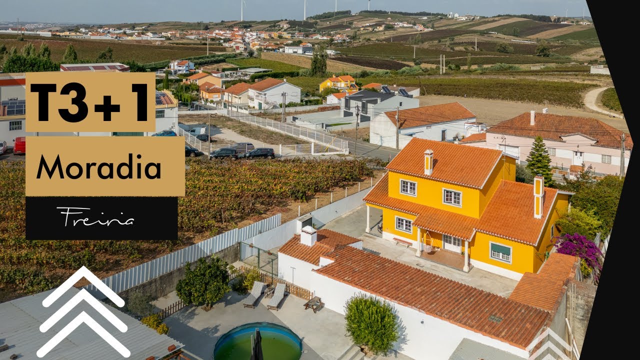 Moradia T3+2 e Anexo T1 | PARA VENDA | Freiria | LG3371