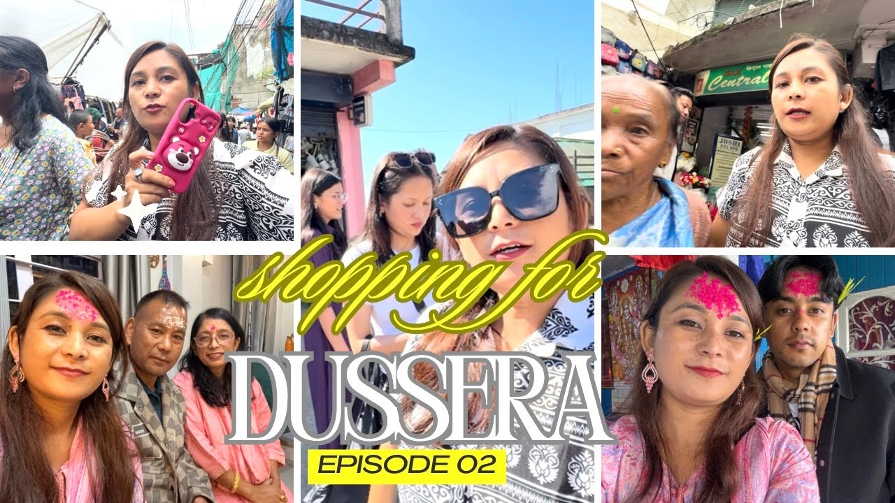 Shopping for Dussera || Dasai tika vlog