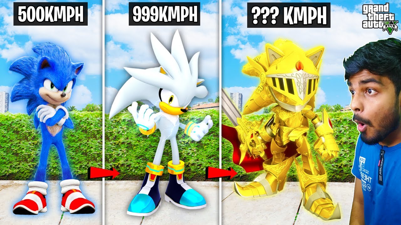 Upgrading SONIC To GODKING SONIC in GTA 5⚡️ Gta 5 tamil | GTA V Sonic Mod | Gta tamilan