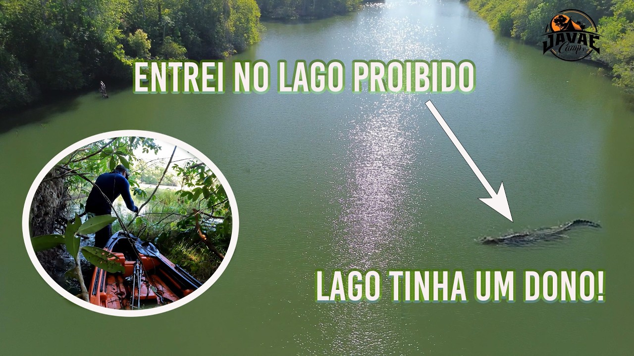 ENTREI EM UM LAGO PROIBIDO, MAS TINHA UM DONO!