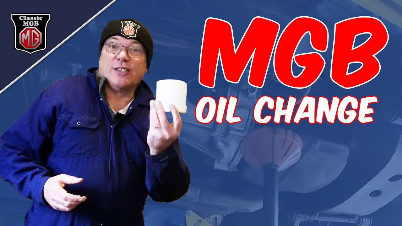 MGB OIL CHANGE - STEP-BY-STEP GUIDE | MGB | GARAGE TIPS