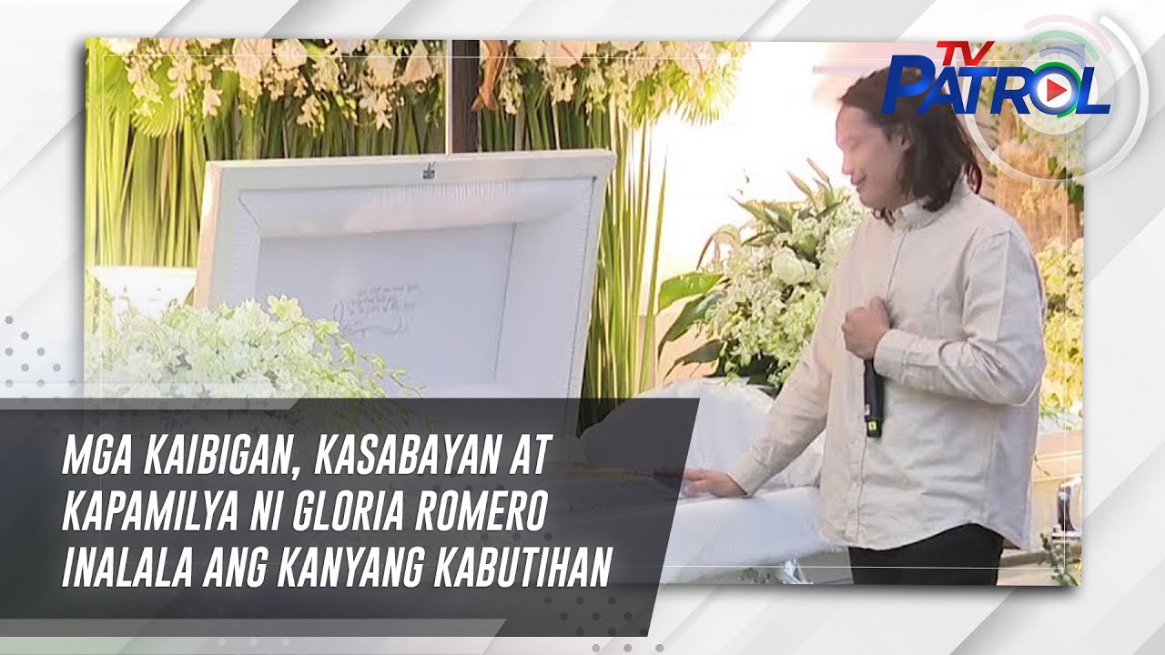 Mga kaibigan, kasabayan at kapamilya ni Gloria Romero inalala ang kanyang kabutihan | TV Patrol