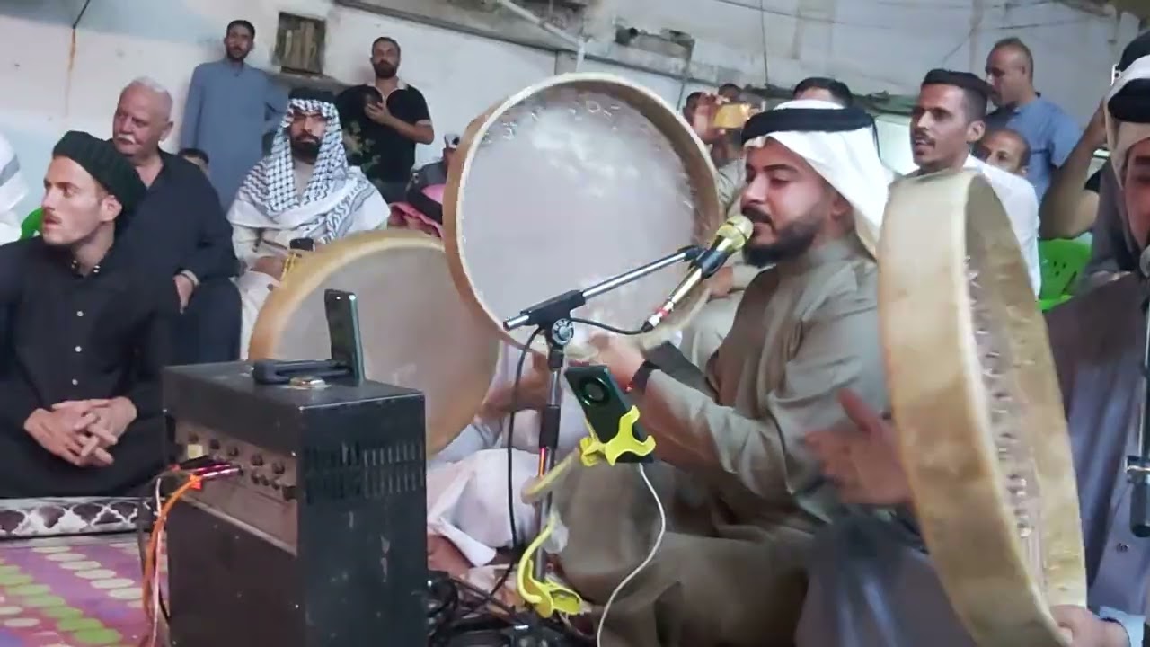 المداح السيد علي الطربولي  في بعقوبة التحرير تكية سيد علي الخضري بمناسبة زواجه يوم الجمعه 2025/5/30
