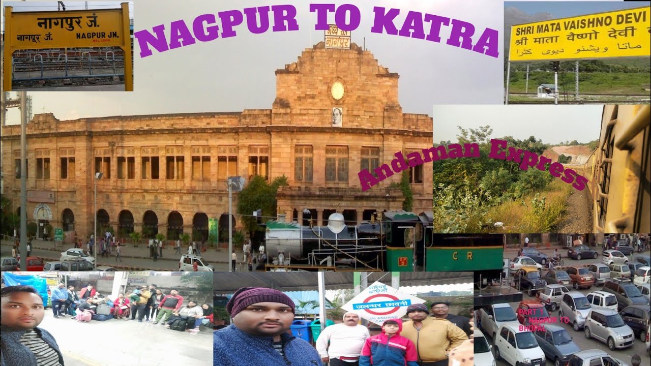 Nagpur To Katra Andaman Express Full Sleper Journey.  Part 1 Nagpur To Bhopal  Awesom Journey Winter