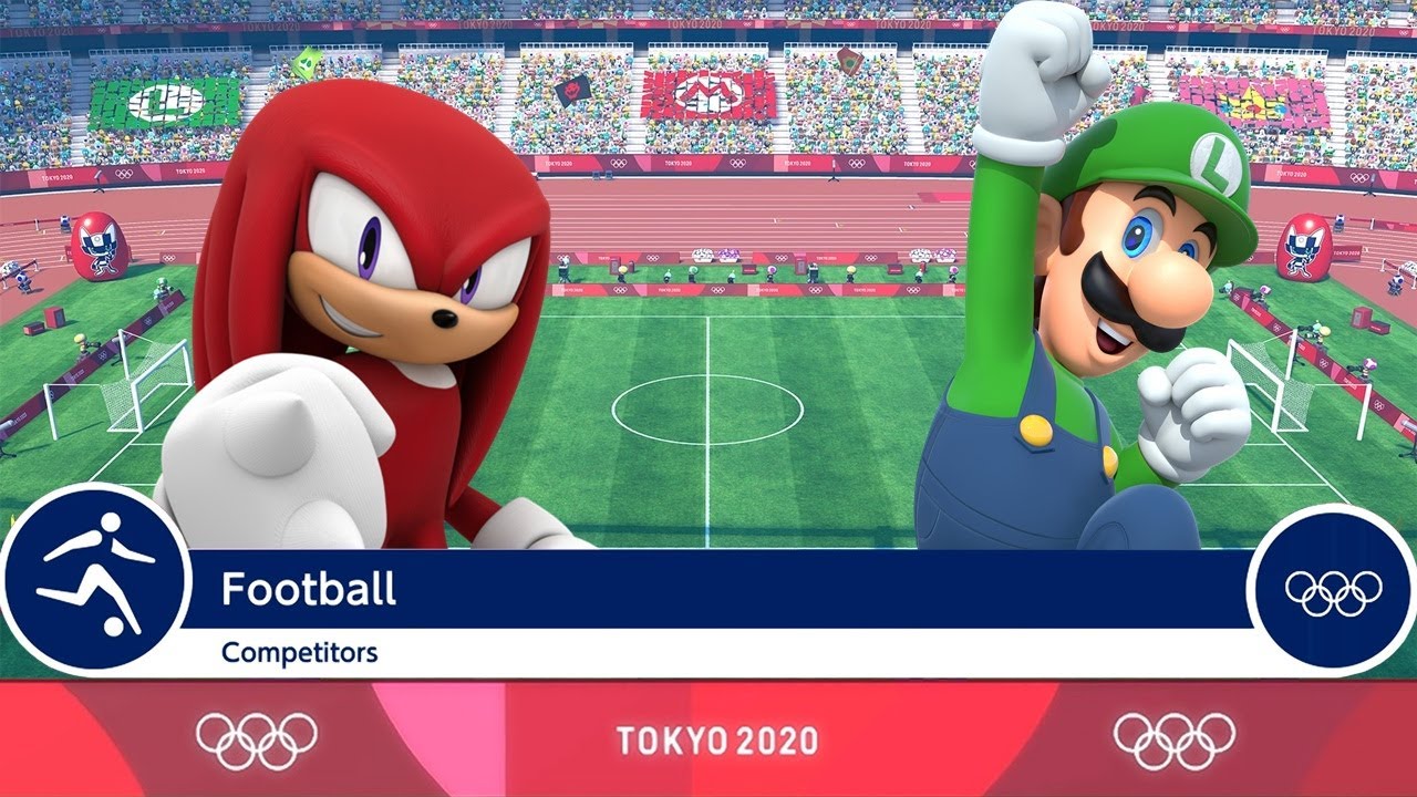 Mario & Sonic at the Tokyo 2020 Olympic Games - Knuckles/Wario Vs. Luigi/Yoshi
