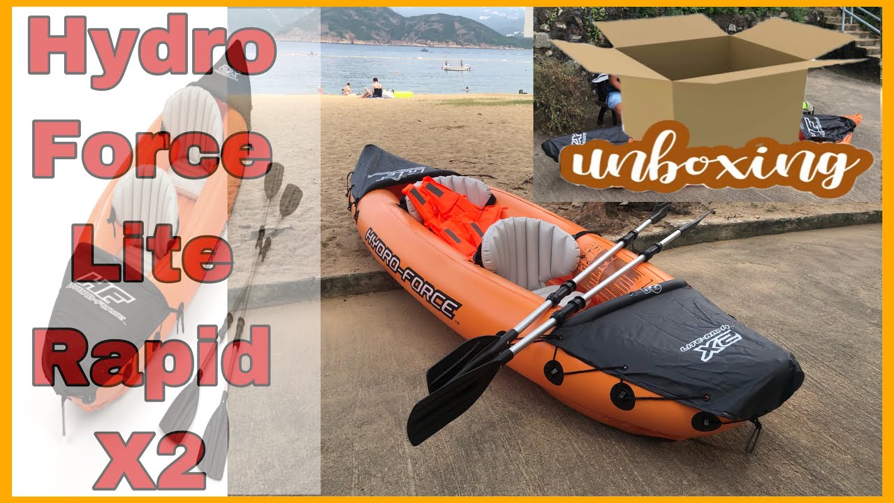 Unboxing Kayak Boat (Hydro Force Light Rapid x2)