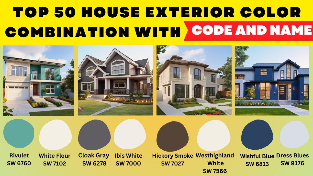 50 Sherwin Williams Exterior Paint Colors That Will Make Your House POP!