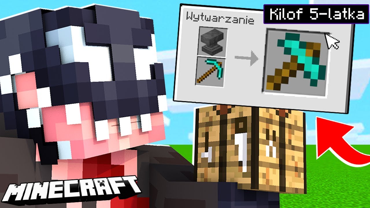 MINECRAFT, ale CRAFTING JEST ZA MAŁY! *rozwala głowę*