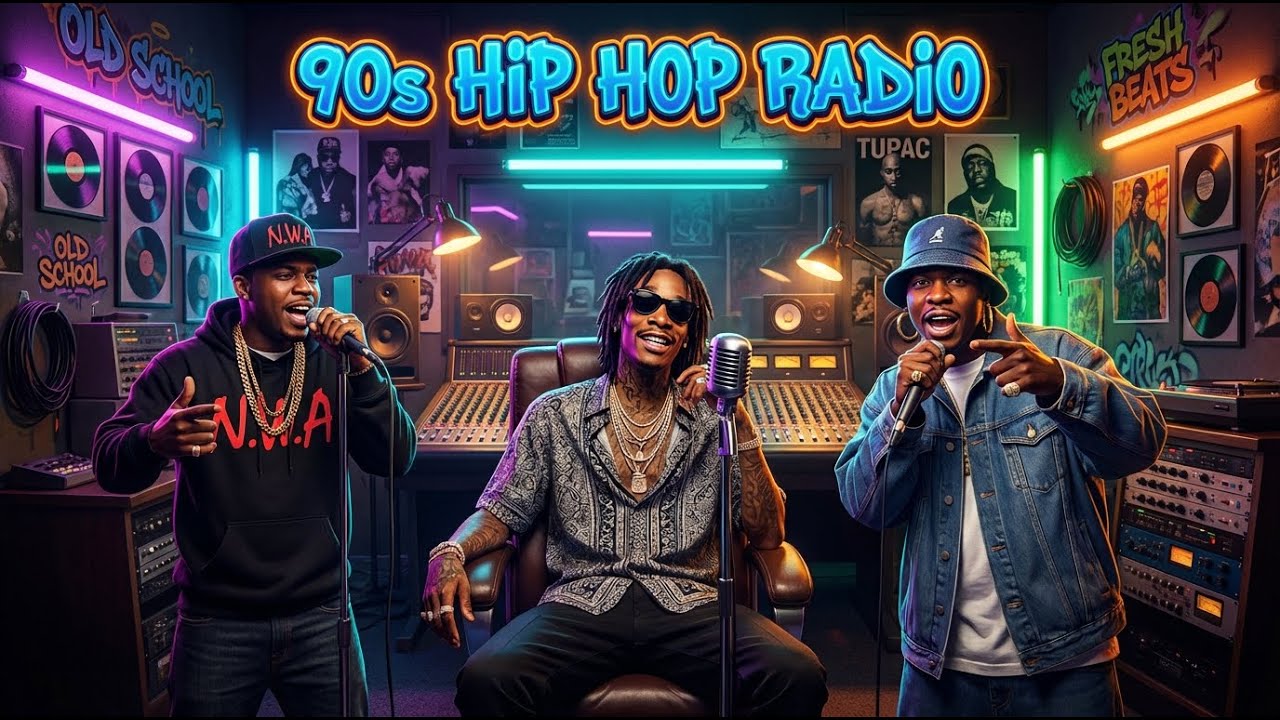 90s Hip Hop Party Live 🎧 G-Funk & Rap Classics