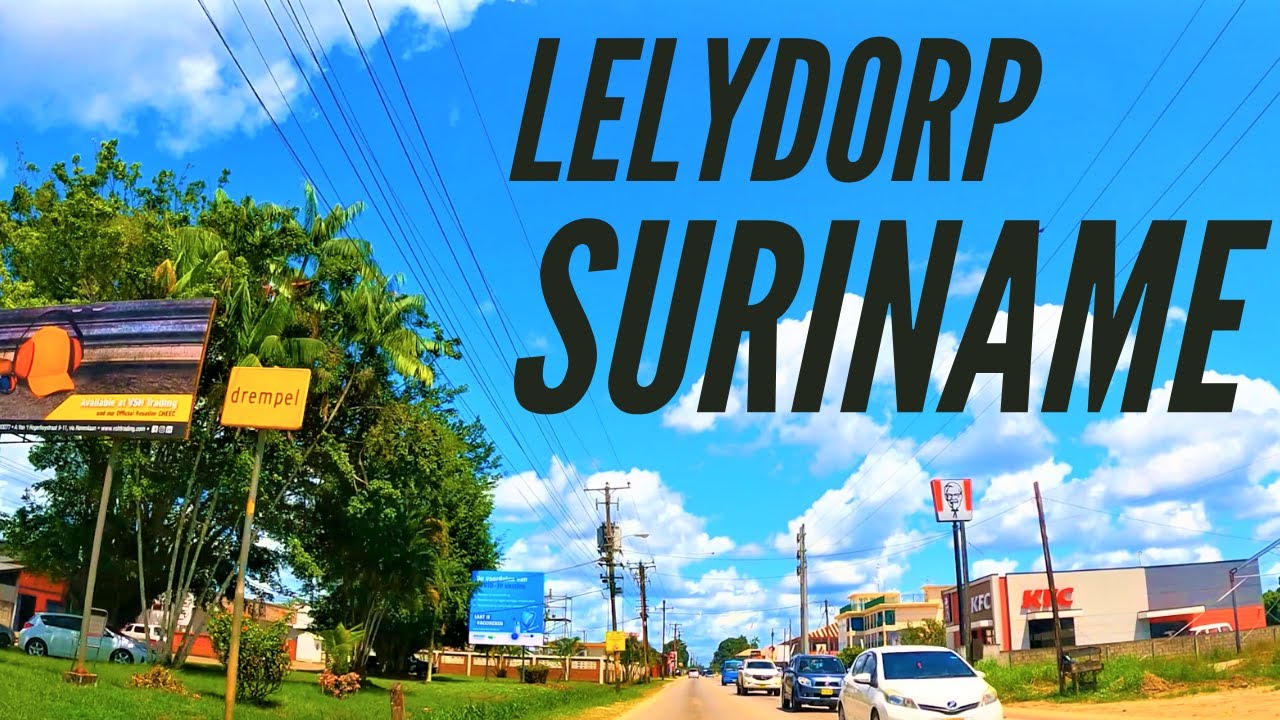 Paramaribo  Driving Lelydorp Suriname