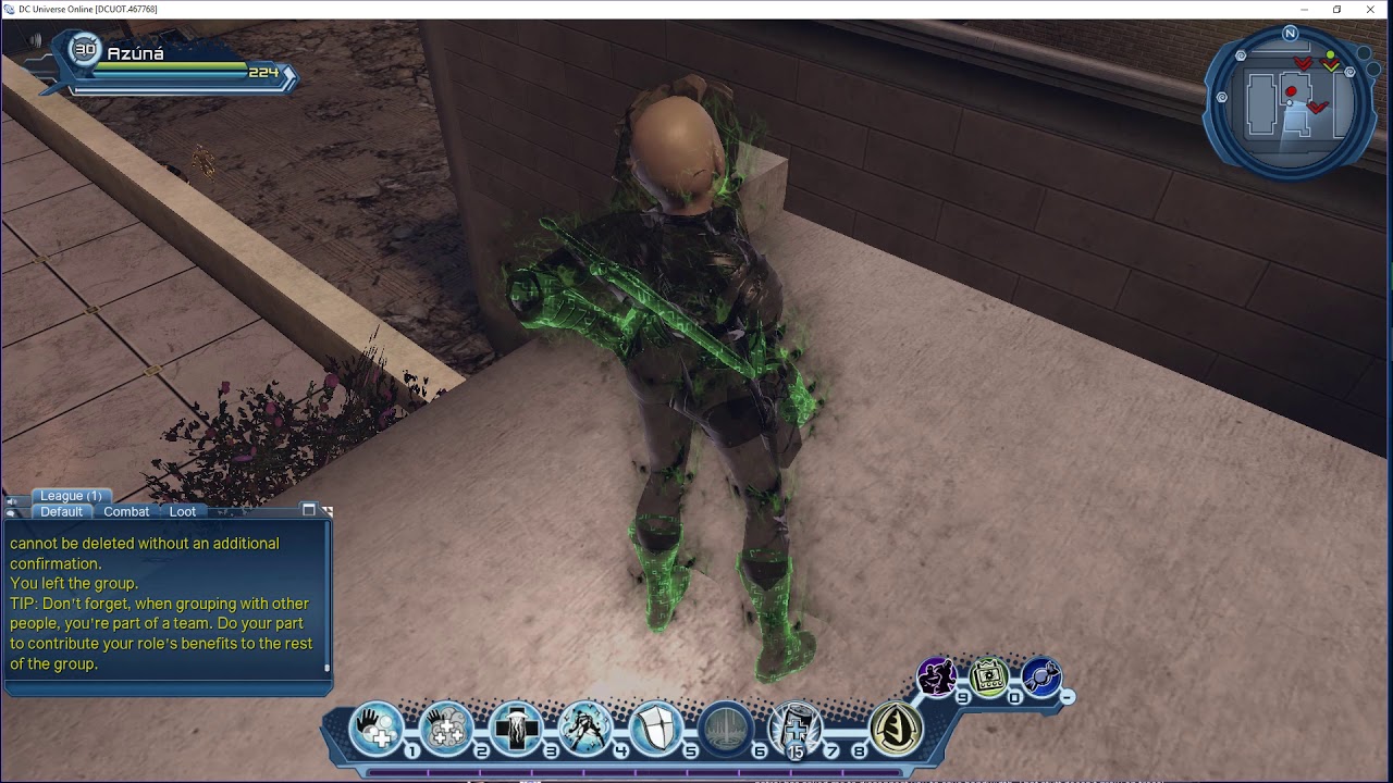 DCUO intsteller feet route (collection)