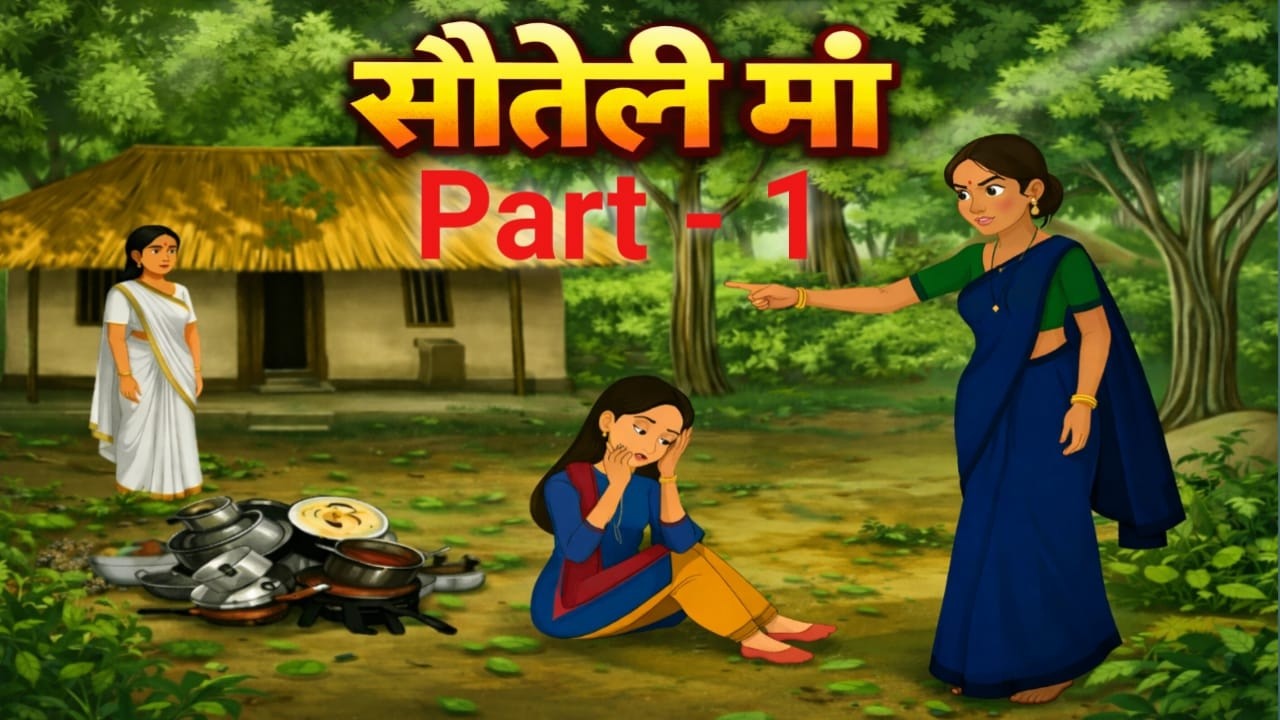 सौतेली माँ | Sauteli Maa | Hindi Kahani | New Moral Stories | Hindi Cartoon Stories #cartoon