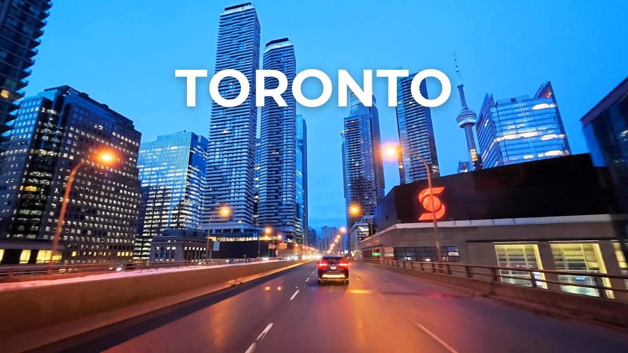 Morning Rush Hour in Toronto Canada