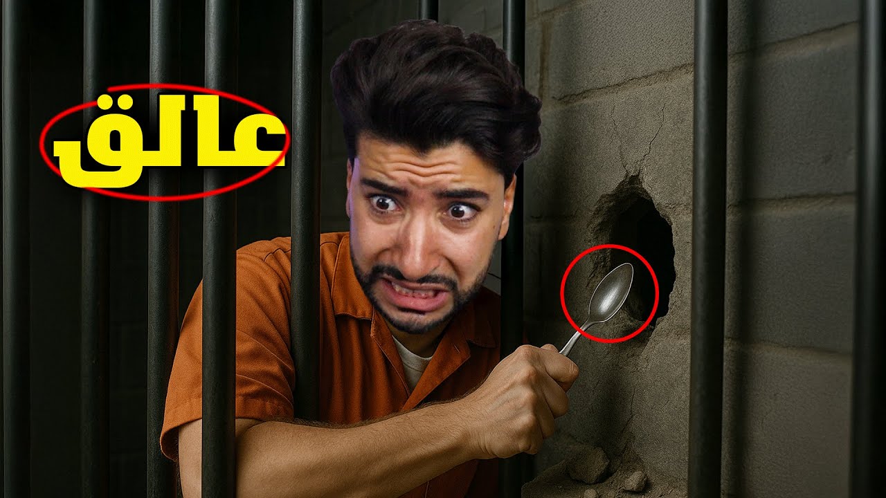 حاولت الهرب من السجن بملعقة فكانت الصدمة .. 😳 | prison escape simulator
