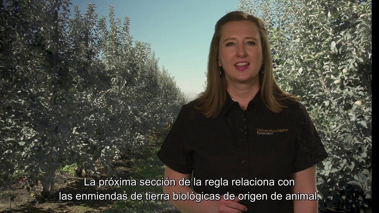 Part 2: Idaho Produce Safety Recordkeeping—with Spanish Voice Over and Subtitles