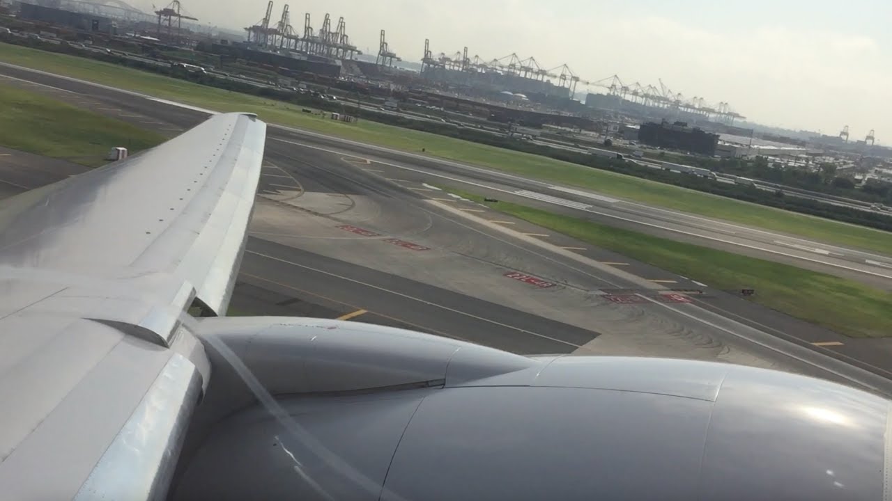 PW4000 GROWL - United Airlines 777-200 Takeoff from Newark (EWR)