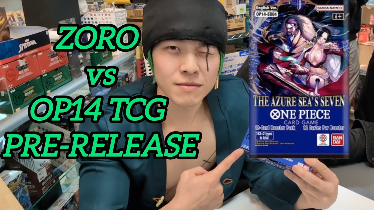 Zoro Learning One Piece TCG!!!!!