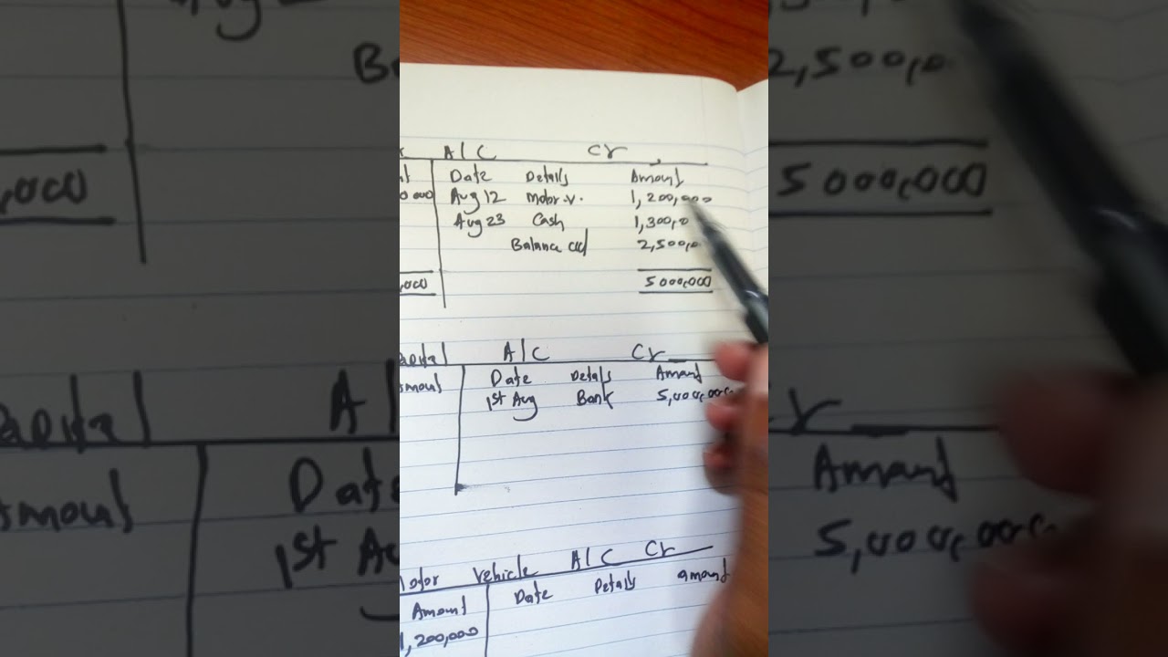 ledger and trial balance knec revision