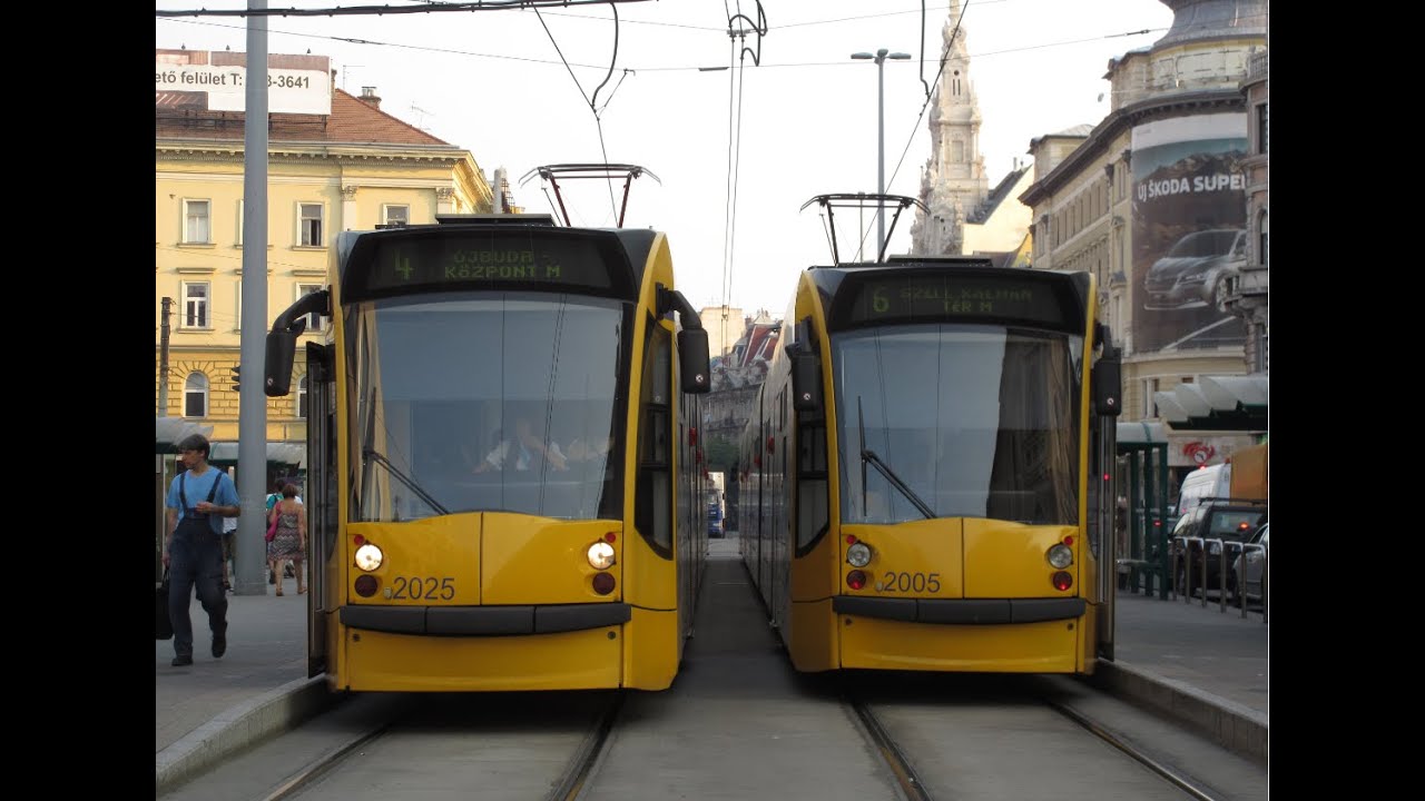 2015.08.14. | 4-6-os villamosok a Blaha Lujza téren
