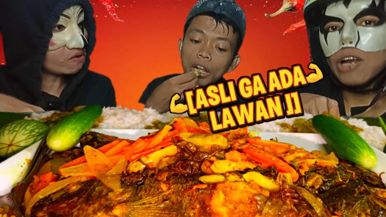 BEUH PESMOL IKAN NILA NYA PEDAS GURIH LALAPANNYA KRIUK KRIUK MANTAPPP