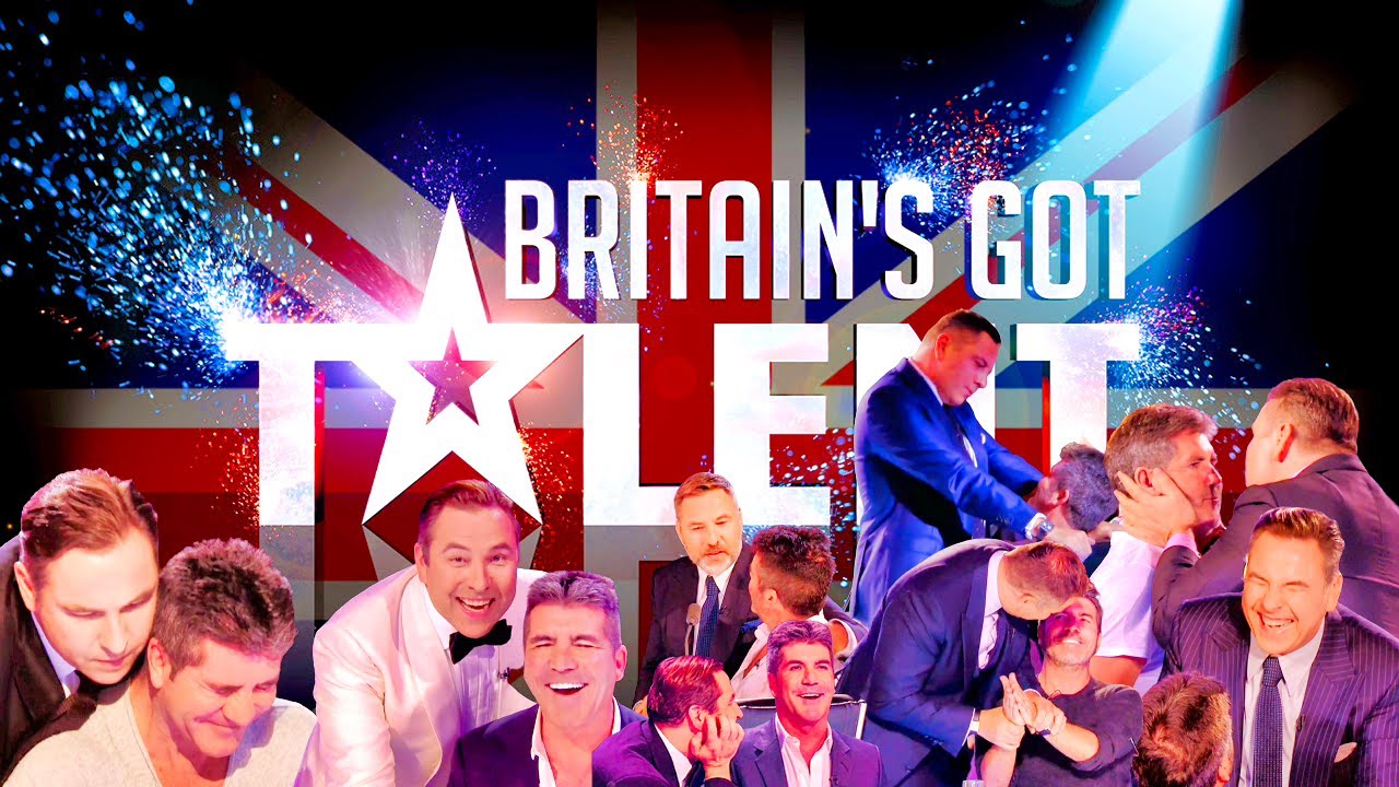 Simon Cowell x David Walliams [Shared Looks & Laughs] MUST SEE