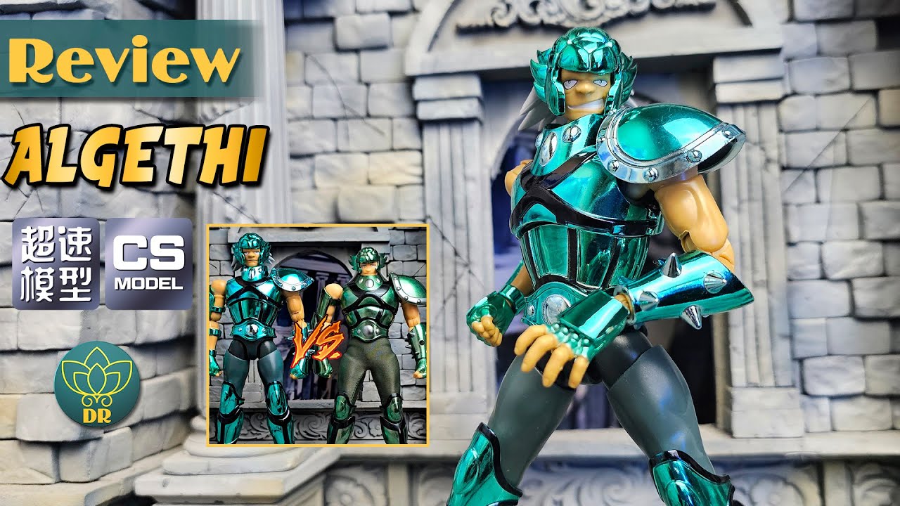 ALGETHI DE HÉRCULES Cloth Myth EX CS Model  Unboxing Review Comparativo