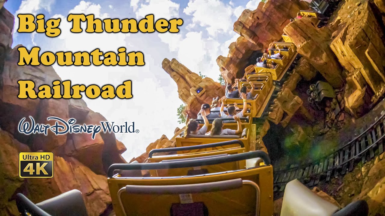 2020-10-27 Big Thunder Mountain Railroad On Ride Low Light Ultra HD 4K POV Walt Disney World