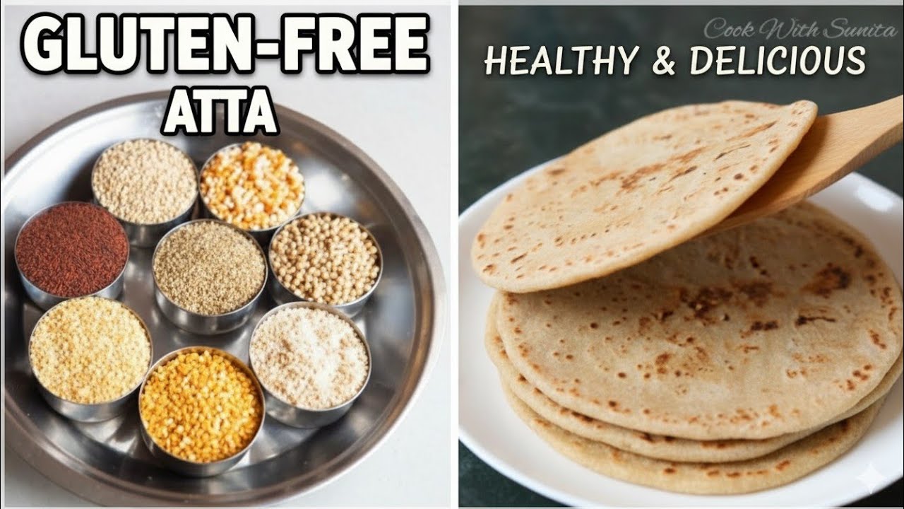 gluten free atta kaise banaye | how to make gluten free atta at home | gluten free multigrain atta 