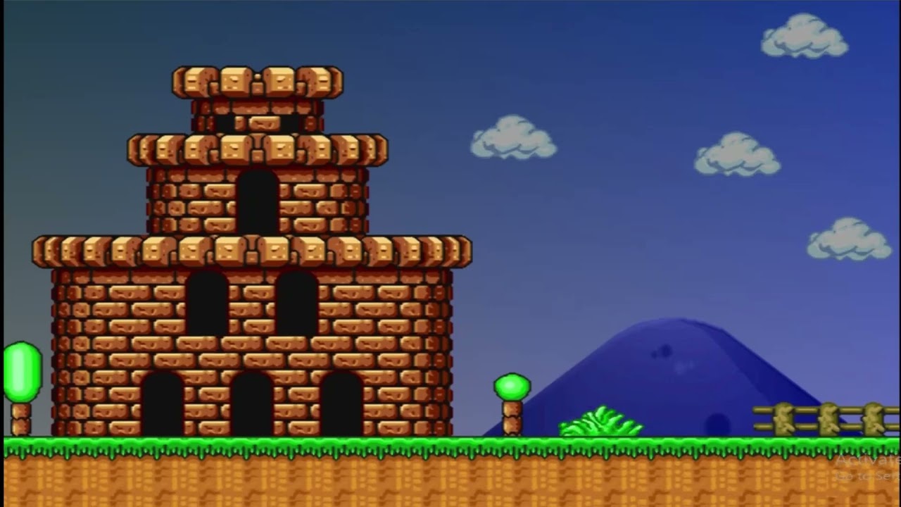 Mario Forever Floor is Lava All Bosses