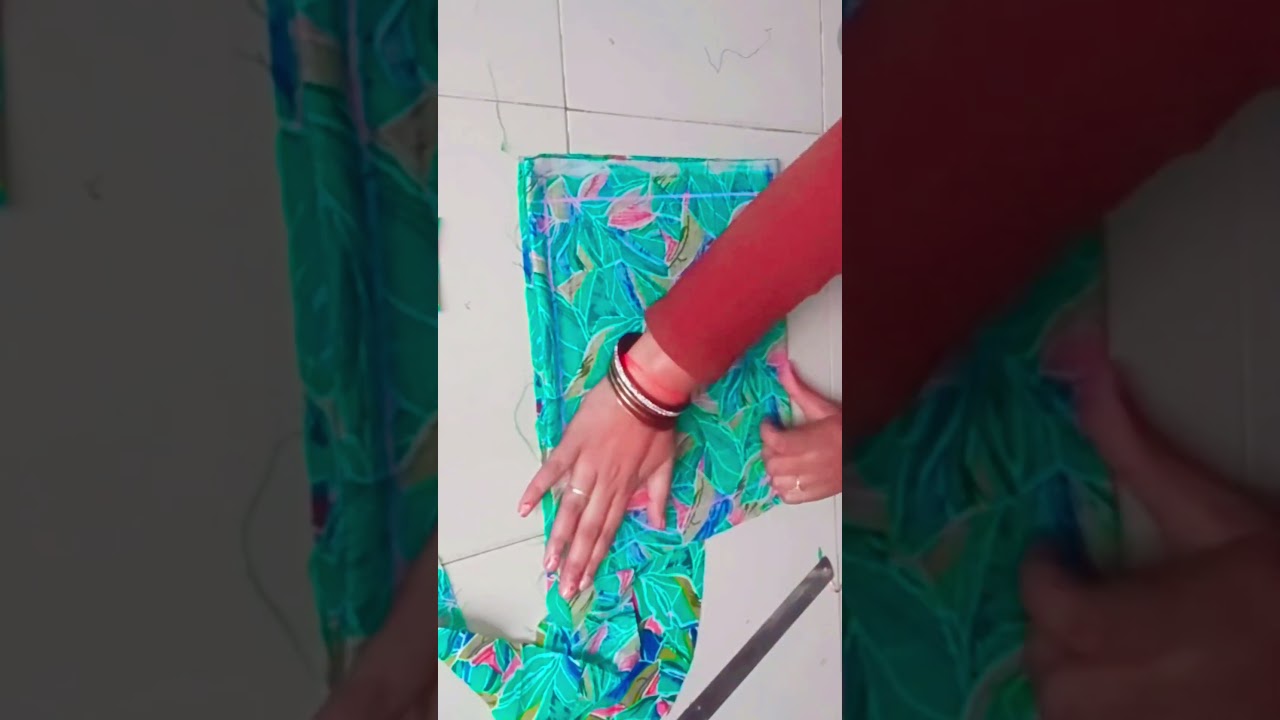 10 inch sleeve cutting ✂️📏 baju cutting videos 
