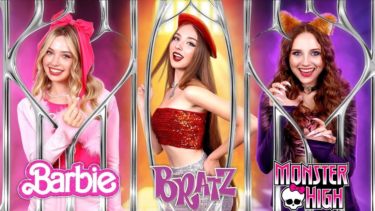 Барби vs Братц vs Monster High в Тюрьме! Конкурс Красоты в Тюрьме
